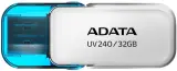 Флеш Диск A-Data 32Gb UV240 AUV240-32G-RWH USB2.0 белый/голубой Image