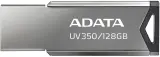 Флеш Диск A-Data 128Gb UV350 AUV350-128G-RBK USB3.0 серебристый Image