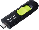 Флеш Диск A-Data 64Gb Type-C UC300 ACHO-UC300-64G-RBK/GN USB3.2 черный/зеленый Image