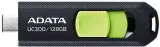 Флеш Диск A-Data 128Gb Type-C UC300 ACHO-UC300-128G-RBK/GN USB3.2 черный/зеленый Image