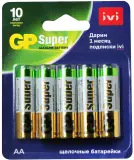 Батарея GP Super Alkaline 15A/IVI-2CR10 AA (10шт) блистер Image