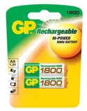 Аккумулятор GP 180AAHC AA NiMH 1800mAh (2шт) Image