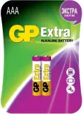 Батарея GP Extra Alkaline 24AX LR03 AAA (2шт) блистер Image