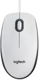 Logitech Mouse M100, White, USB, 1000dpi, [910-006764] Image