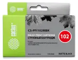 Картридж струйный Cactus CS-PFI102MBK PFI-102MBK черный матовый (130мл) для Canon iPF500/iPF600/iPF700/ MFP M40/iPF765/LP17/LP24 Image