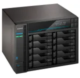 Сетевое хранилище ASUSTOR AS6510T 10-Bay NAS/Media player/Intel Atom C3538 2,1GHz(Quad-Core), 8GB SO-DIMM DDR4, noHDD(HDD,SSD),/2x10GbE+2x2,5Gbe(LAN)/2xUSB3.2,HDMI/M.2/4ip camera license ; 90IX0191-BW3S10 Image