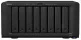 Схд Synology QC2,2GhzCPU/4GbDDR4(upto32)/RAID0,1,10,5,6/upto 8hot plug HDD SATA(3,5' or 2,5')(upto18 with 2xDX517)+ 2 M2 slots/4xUSB3.2/2eSATA/4GigE(+1Expslot)/iSCSI/2xIPcam(upto40)/1xPS/1YW repl DS1819+ Image