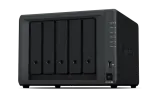 Система хранения данных Synology DC2,6GhzCPU/8G(up to 32Gb)/RAID0,1,10,5,5+spare,6/upto 5hot plug HDD SATA(3,5' or 2,5')(upto15 with 2xDX517)/2xUSB3.2/2eSATA/4GigE/iSCSI/2xIPcam(upto40)/1xPS/1YW repl DS1520+ Image