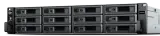 Система хранения данных Synology 2U QC3,6GhzCPU/8Gb(32)/RAID0,1,10,5,6/up to 12 HDDs SATA(3,5' or 2,5')(up to 24 w/ RX1223RP)/2xUSB/2Gbx1+10Gbx1(+1Expslot)/iSCSI/2xIPcam/2xPS/norail repl RS2421RP+(analog GSEP3012T000D-8U32) Image