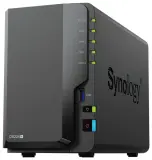 Системы хранения данных Synology  DC 2,0GhzCPU/2GB(upto6)/RAID0,1/up to 2HDDs SATA(3,5' 2,5')/2xUSB3.2/2GigEth/iSCSI/2xIPcam(up to 25)/1xPS /1YW (repl DS220+) Image