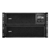 APC Smart-UPS SRT RM, 8000VA/8000W, On-Line, Extended-run, Rack 6U (Tower convertible), Pre-Inst. Web/SNMP, with PC Business, Black, 1 year warranty Image