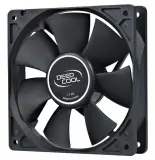 Вентилятор для корпуса DEEPCOOL Xfan120 120x120x25мм (64шт./кор, пит. от мат.платы и БП, черный, 1300об/мин)  Retail blister Image