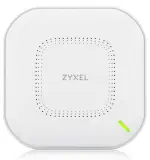 Точка доступа Точка доступа Zyxel NebulaFlex NWA110AX, WiFi 6, 802.11a/b/g/n/ac/ax (2,4 и 5 ГГц), MU-MIMO, антенны 2x2, до 575+1200 Мбит/с, 1xLAN GE, PoE, защита от 4G/5G, БП в комплекте Image