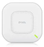 Точка доступа Точка доступа Zyxel NebulaFlex NWA210AX, WiFi 6, 802.11a/b/g/n/ac/ax (2,4 и 5 ГГц), MU-MIMO, антенны 4x4 , до 575+2400 Мбит/с, 1xLAN 2.5GE, 1xLAN GE, PoE, защита от 4G/5G, БП в комплекте Image