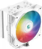 Кулер для процессора DEEPCOOL AG500 WH ARGB LGA1700/1200/115X/AM5/AM4 (12шт/кор, TDP 240W, PWM, ARGB Fan 120mm, 5 тепл. Трубок, Copper Base, белый) RET Image