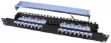 Патч-панель Hyperline PP3-19-16-8P8C-C5E-SH-110D 19" 1U 16xRJ45 кат.5e UTP Image