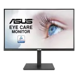 Монитор ASUS 27" VA27AQSB IPS LED, 2560x1440, 1ms, 350cd/m, 178°/178°, 100M:1, HDMI, DP, USB-hub, 75Hz, NVIDIA and AMD FreeSync, GamePlus Tec., HAS, Tilt, Swivel, Pivot, VESA, Black, 90LM06G0-B01170 3 years Image