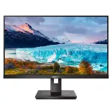 Монитор 27" Philips 272S1M 1920x1080 75Гц IPS LED 16:9 4ms VGA DVI HDMI DP USB 3.2 USB-B  3*USB-A 3.2 50М:1 1000:1 178/178 250cd HAS Pivot Tilt Swivel Speakers Black Image