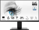 Монитор MSI PRO MP223 21.5" 16:9 FHD(1920x1080) VA Flat,1ms(MPRT),3000:1,100M:1,250nit,178/178,HDMI 1.4,VGA(D-Sub),Tilt,VESA,100Hz,Black,1y war-ty Image