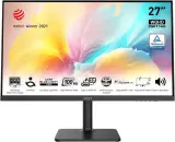 Монитор MSI Modern MD272QXP 27" 16:9 WQHD(2560x1440) IPS Flat,1ms(MPRT),HDR 400,1000:1,100M:1,400nit,178/178,HDMI,DP,2xUSB Type-A,USB Type-B,USB Type-C,Speaker,Tilt,Swivel,Height,Pivot,100Hz,Black,1y war-ty Image