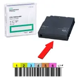 Ленточный картридж HPE Ultrium LTO7 Data cartridge 15TB RW (without Label) Image