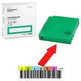 Ленточный картридж HPE Ultrium LTO8 Data Cartridge 30TB RW (without Label) Image