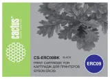 Картридж матричный Cactus CS-ERC09BK черный для Epson ERC09 Image