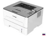 Лазерный монохромный принтер Pantum P3308DW, Printer, Mono laser, A4, 33 ppm (max 60000 p/mon), 350 MHz, 1200x1200 dpi, 256 MB RAM, PCL/PS, Duplex, paper tray 250 pages, USB, LAN, WiFi, start. cartridge 6000 pages Image