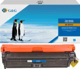 Картридж Cartridge G&G 307A для HP CLJ CP5225/CP5225N/CP5225DN, с чипом (7 300стр.), голубой (аналог CE741A) Image