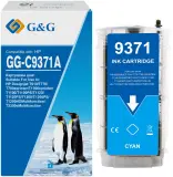 Картридж Cartridge GG 72 для DJ T610/T620/T770/T1100/T1120/ T1200/T2300/T1300/T790, голубой (130мл) Image