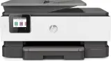 МФУ струйный HP OfficeJet 8023 (1KR64B) A4 Duplex WiFi USB RJ-45 черный/белый Image