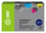 Чернила Cactus CS-EPT6641-4 T664 многоцветный набор 4x100мл для Epson L100/L110/L120/L132/L200/L210/L222/L300/L312/L350/L355/L362/L366/L456/L550/L555/L566/L1300 Image