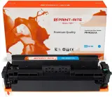 Картридж лазерный Print-Rite TFHBKPCPU1J PR-W2031A W2031A голубой (2100стр.) для HP Color LaserJet M454nw/dn/dw/ Pro, MFP M479dw/fdn/fdw Image