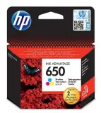 Картридж струйный HP 650 CZ102AE/CZ102AK многоцветный (200стр.) для HP DJ IA 2515/2516 Image