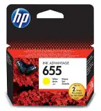 Картридж струйный HP 655 CZ112AE желтый (600стр.) для HP DJ IA 3525/4615/4625/5525/6525 Image