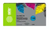 Картридж струйный Cactus CS-F9K17A 728XXL голубой (300мл) для HP DesignJet T730, T830 Image