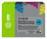 Картридж струйный Cactus CS-C8728 №28 многоцветный (18мл) для HP DJ 3320/3325/3420/3425/3520 Image