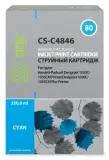 Картридж струйный Cactus CS-C4846 №80 голубой (400мл) для HP DJ 1050C/1055CM/1000 Image