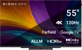 Телевизор LED Digma Pro 55" UHD 55C Google TV Frameless черный/черный 4K Ultra HD 120Hz HSR DVB-T DVB-T2 DVB-C DVB-S DVB-S2 USB WiFi Smart TV Image