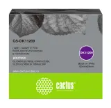 Картридж ленточный Cactus CS-DK11209 DK-11209 черный для Brother P-touch QL-500, QL-550, QL-700, QL-800 Image