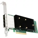 Плата контроллера Broadcom/LSI 9400-16e (05-50013-00) (PCI-E 3.1 x8, LP, External) Tri-Mode SAS/SATA/PCIe(NVMe) 12G, 16port (4*ext SFF8644), 1 year Image