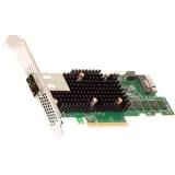 Контроллер Broadcom/LSI 9580-8I8E SGL (05-50076-00) PCIe 4.0 x8 LP, SAS/SATA/NVMe, RAID 0,1,5,6,10,50,60, 16port(1*int SFF8654 + 2*ext SFF8644), 8GB Cache, 3916ROC, RTL, 1 year Image