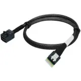 Кабель Supermicro CBL-SAST-1265F-100 Cable SAS Slimline x8 (SFF-8654) (STR) to Slimline x4 (SFF-8654) (STR), 64cm Image