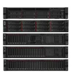 Сервер Lenovo ThinkSystem SR655 Rack 2U,1xEPYC 7702P 64C (2.0GHz/200W),16xDIMM DDR4 UP to 2TB,16xSFF SAS/SATA,2x25GbE SFP28,1x1100W,2x2.8m p/c,XCP PE w/3Yr SW Image