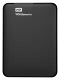 Жесткий диск Western Digital Elements  HDD EXT 2000Gb,  5400 rpm, USB 3.0, 2.5" BLACK (WDBU6Y0020BBK-WESN), 1 year Image