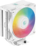 Кулер для процессора DEEPCOOL AG400 DIGITAL WH ARGB LGA1700/1200/115X/AM5/AM4 (9шт/кор, TDP 220W, PWM, ARGB Fan 120mm, 4 тепл. трубки, белый) RET Image