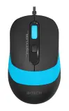 Мышь A4Tech Fstyler FM10 черный/синий оптическая (1600dpi) USB (4but) Image