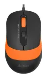 Мышь A4Tech Fstyler FM10 черный/оранжевый оптическая (1600dpi) USB (4but) Image