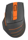 Мышь A4Tech Fstyler FG30S серый/оранжевый оптическая (2000dpi) silent беспроводная USB (6but) Image