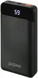 Мобильный аккумулятор Digma DG-20000-PL 20000mAh QC3.0/PD3.0 18W 3A 2xUSB-A/USB-C черный (DG-20000-PL-BK) Image